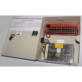 16 output 10 Amp 12 Volt Individually Fused Power Supply