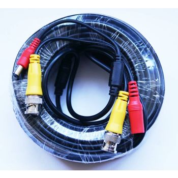 20 Metre Readymade CCTV Cable with BNC Video/Power connections