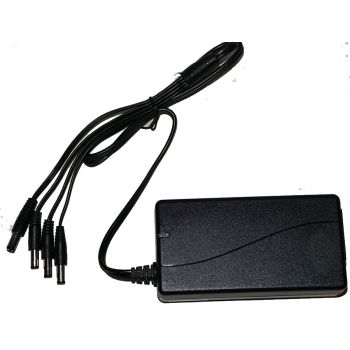 5 Amp CCTV Power Supply & 4 Way Splitter