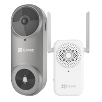 EZVIZ DB2 Pro Battery-Powered 2K Video Doorbell