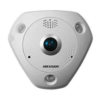 DS-2CD6365G0-IS 1.27mm 6MP IR Network Fisheye Camera