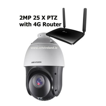 HIKVision Cow Calving PTZ Camera 2MP 25 X Zoom - programmed with TP-Link 4G Router 