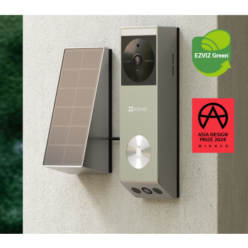 EZVIZ Smart 2K Battery-Powered Video Doorbell