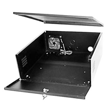 Metal Lockable Steel Case for housing CCTV Recorders