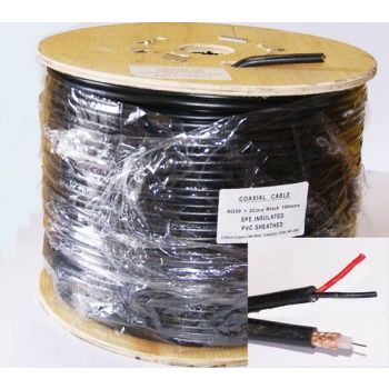 RG59 + power Shotgun CCTV Coaxial cable