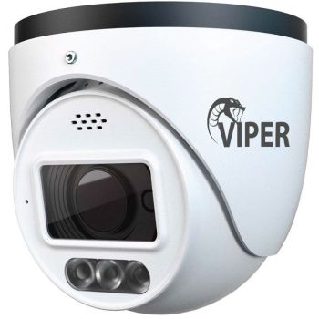 TURVIP4C-AD-FW Viper 4MP AI Active Deterrent Network Fixed Lens Turret Camera