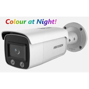 DS-2CD2T47G1-L 4MP ColorVu Fixed Bullet Network Camera with Colour At Night